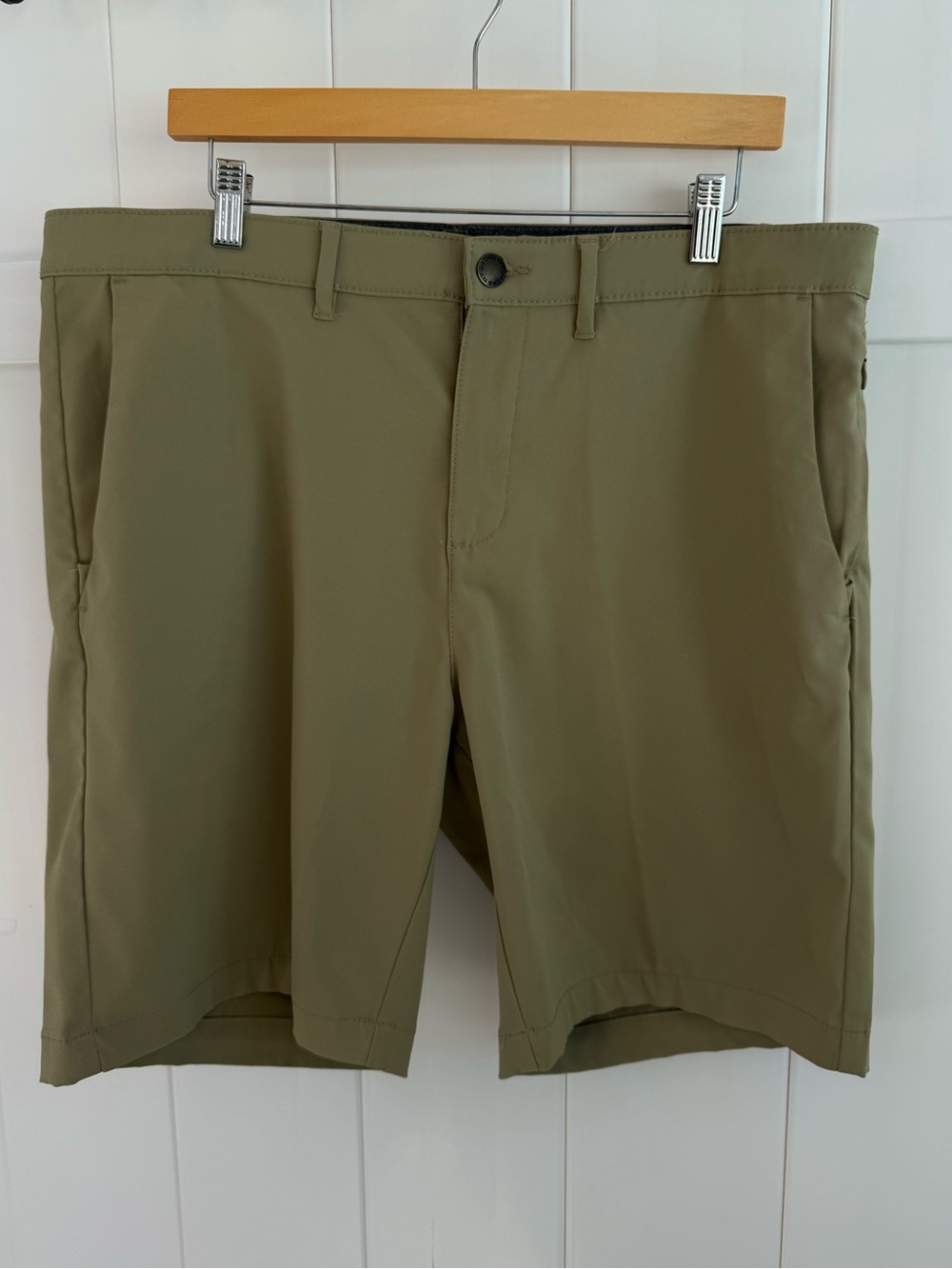 Jach’s Men's Dark Khaki Performance Shorts